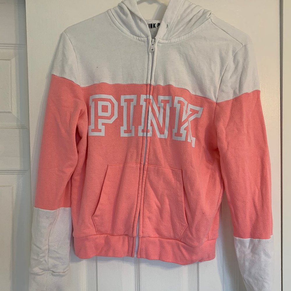 PINK Zip-Up Hoodie